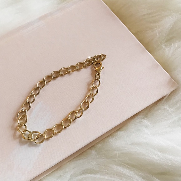 Gold chain bracelet - Picture 4 of 7